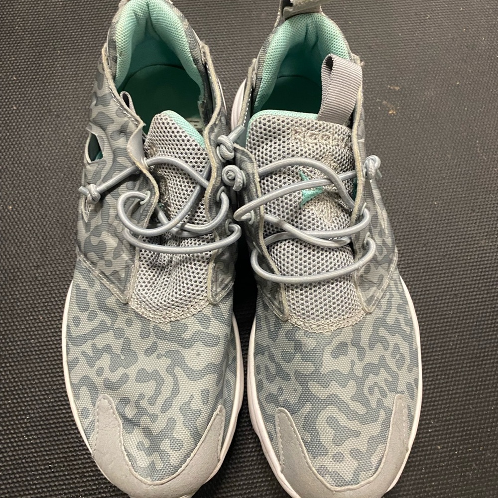 Gray Camouflage Reebok Sneakers